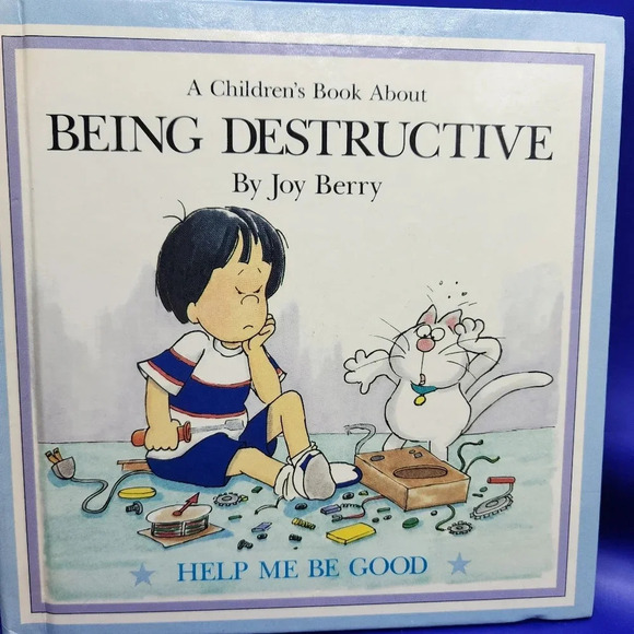 Vtg Help Me Be Good Books Lot of  8 Joy Berry Messy Selfish Lying Rude Cheating - Picture 9 of 11